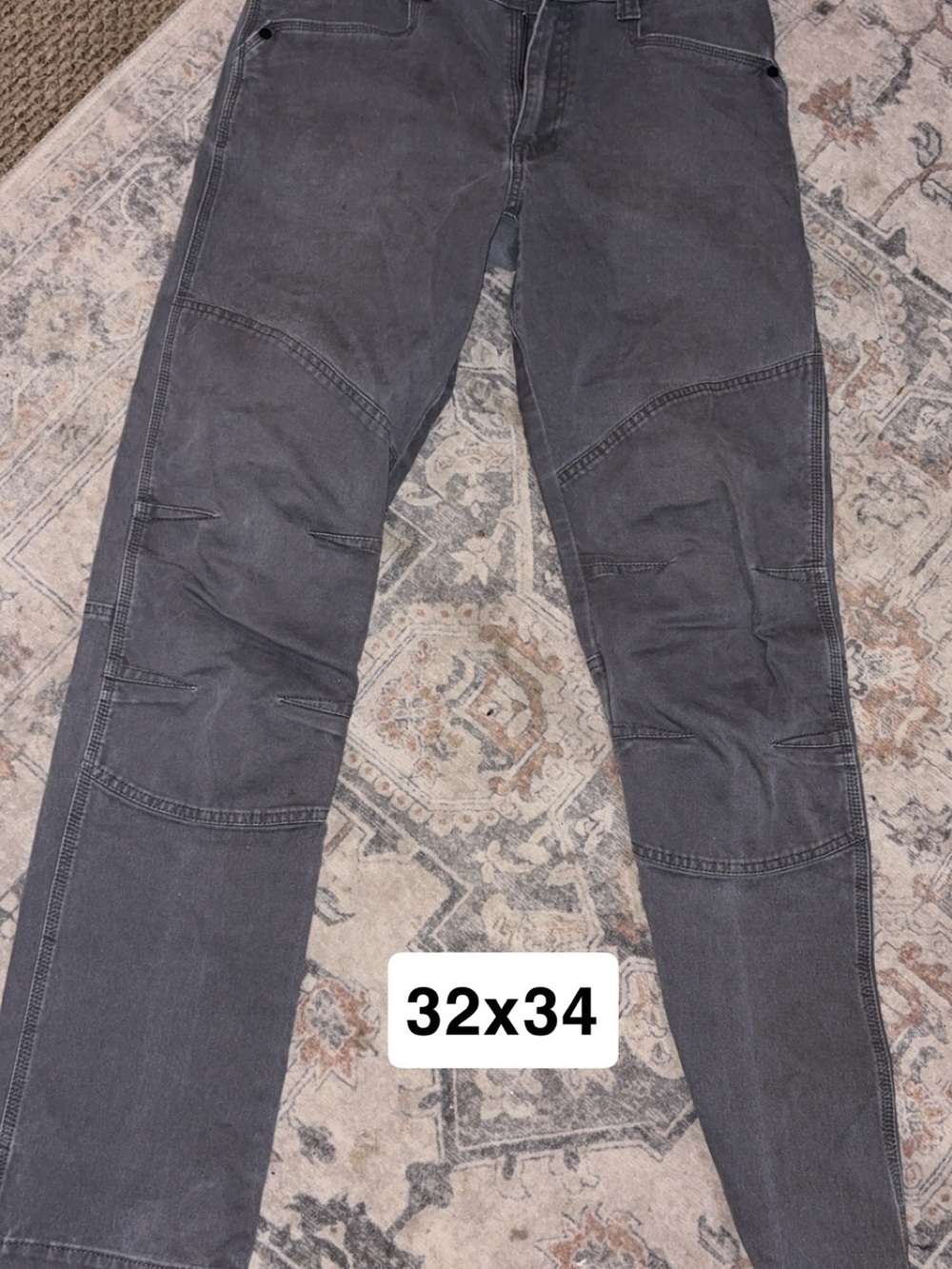 Wrangler Men's Dark Gray Slim Straight Jeans